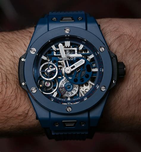 hublot meca 10 blue.